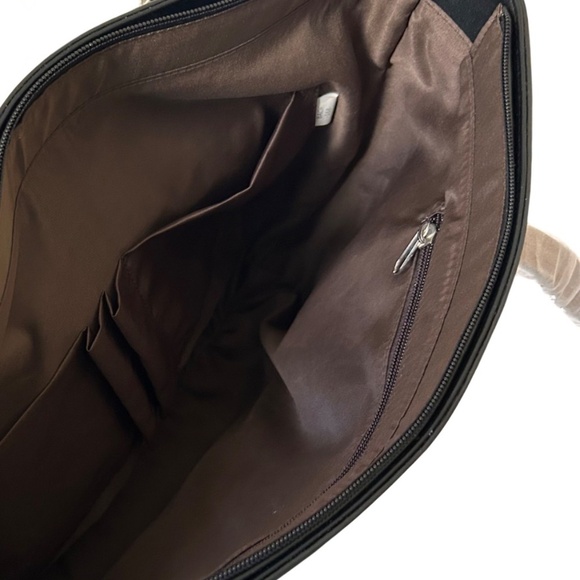 NWT CLUCI Vegan Leather Briefcase Bag - Picture 8 of 12